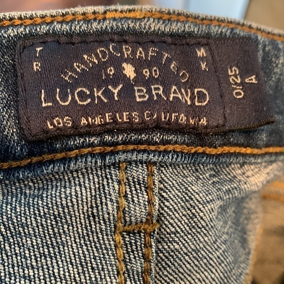 Lucky Brand | Lolita Mid Rise Skinny Wash 5 Pocket Blue Denim Jeans 25 / 0 - Picture 2 of 14